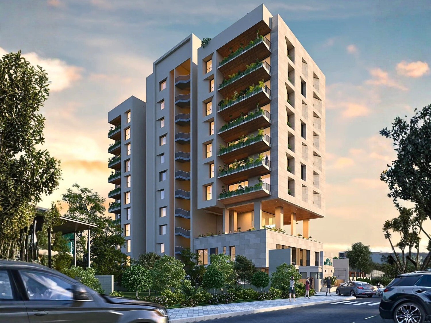 11-storey high-rise residential building construction in Jaipur